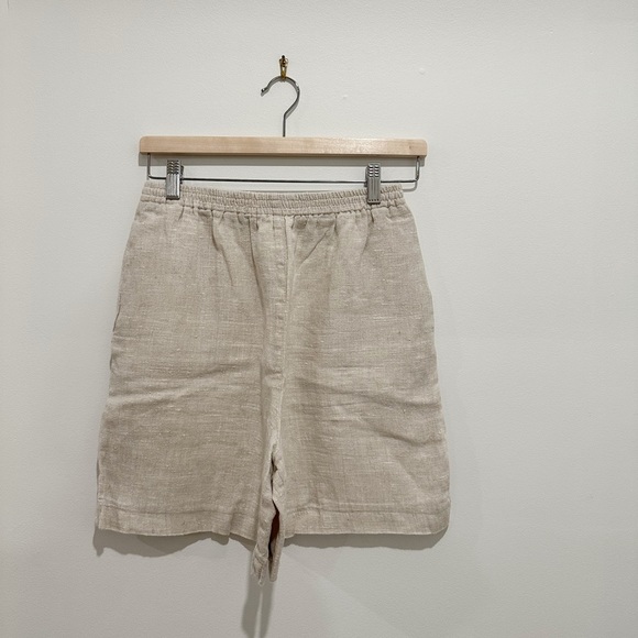Vintage Linen Shorts - Picture 1 of 3